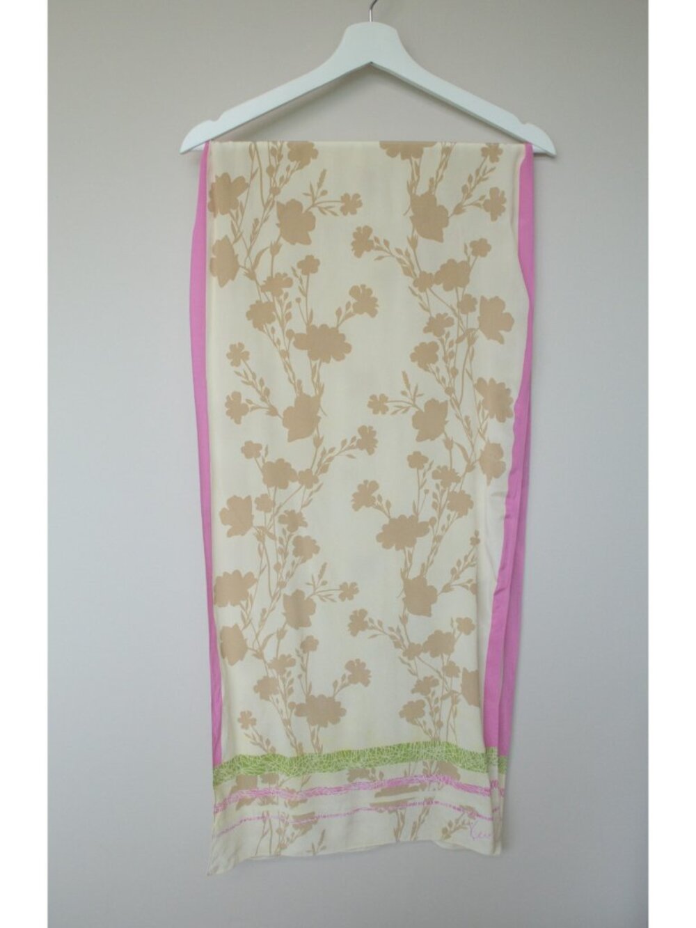 Kenzo silk floral rectangle scarf - Picture 2 of 7